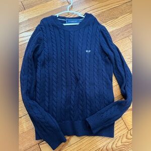 Boys Vineyard Vines Blue Sweater Size Small (8-10) Worn Once